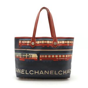 Chanel PVC Leather Central Station 2way Tote Bag